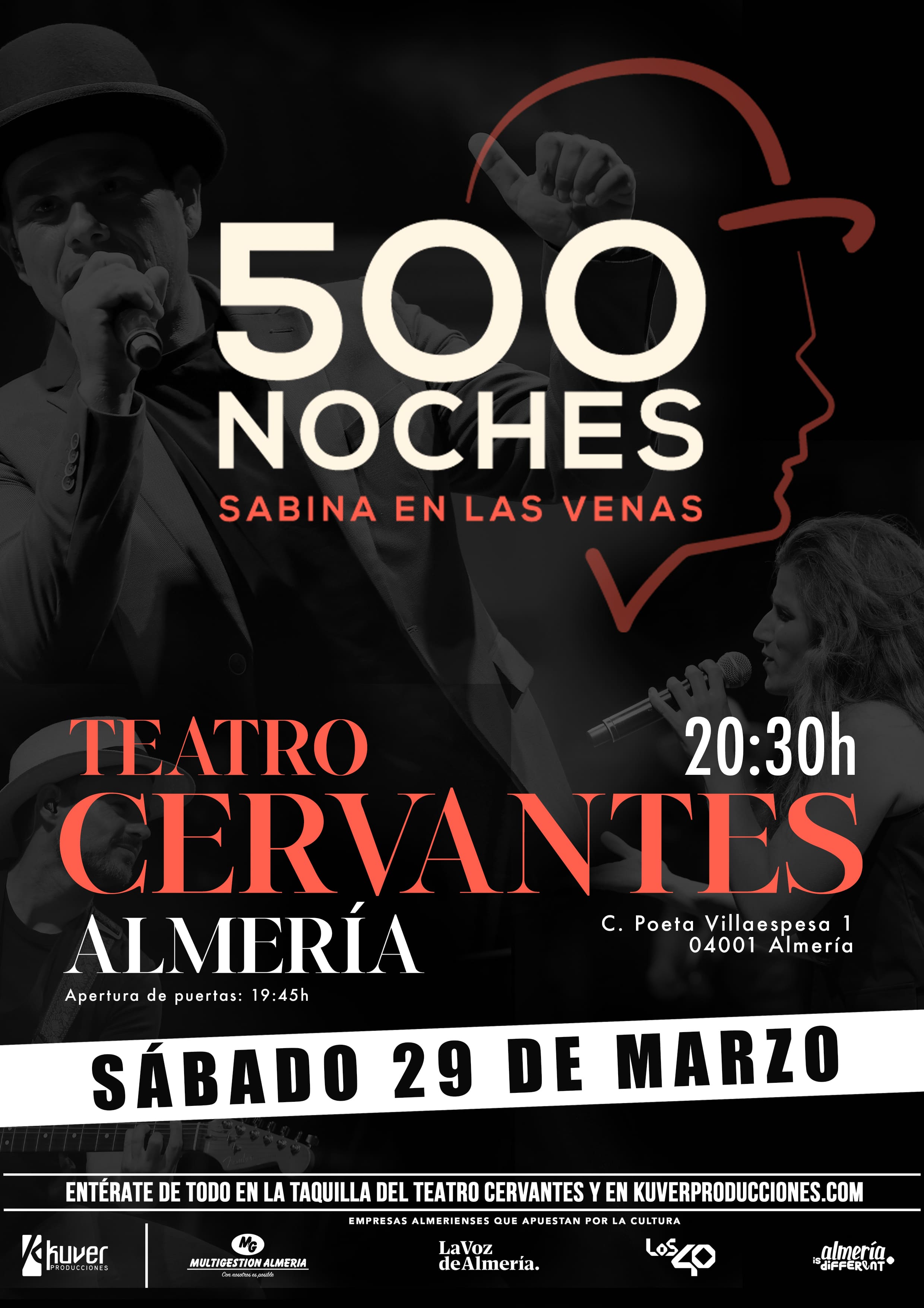 500 NOCHES, SABINA EN LAS VENAS