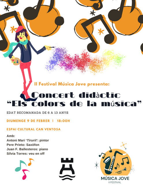 Festival Música Jove. Los colores de la música