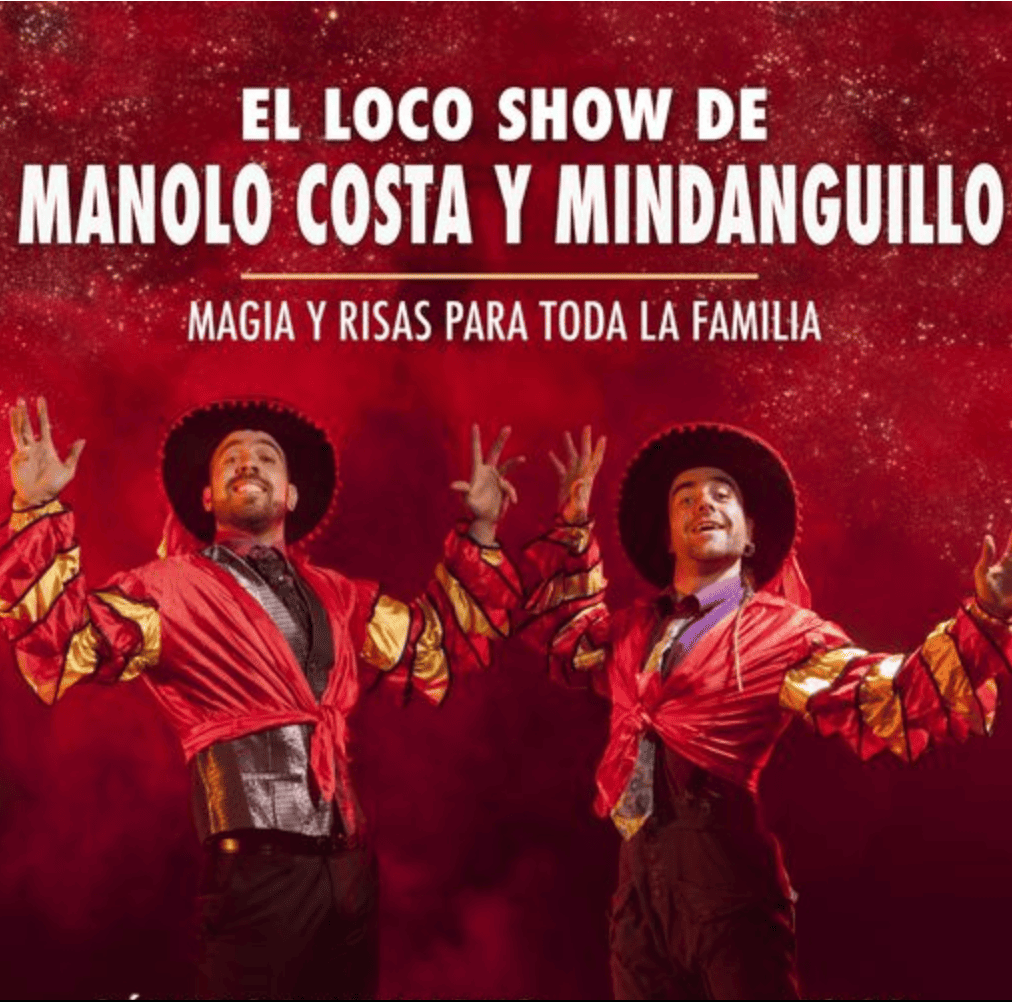 Clown y mágia: Manolo Costa y Mindanguillo